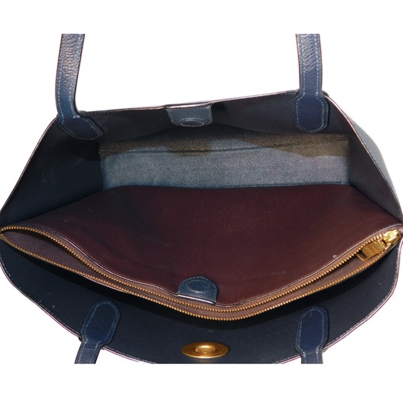 Coach Willow Tote - Colorblock Blue - Picture 12 of 15